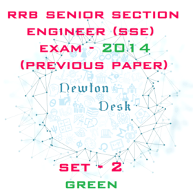 RRB Senior Section Engineer Exam Paper 2014 Set-2