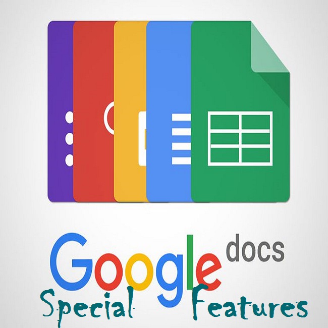 google docs special features