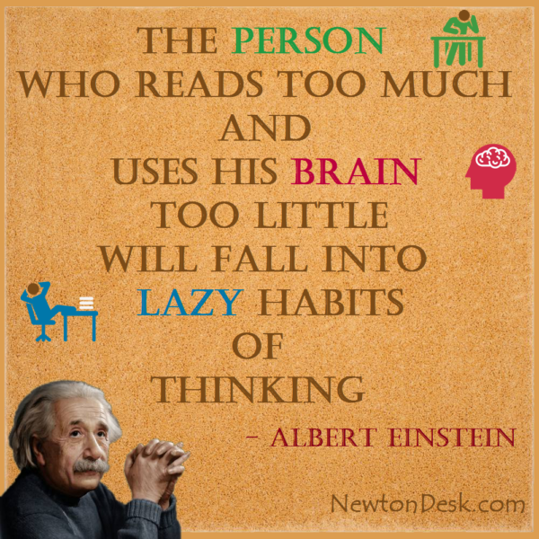 The Person Who Reads Too Much And Use Brain Too Little