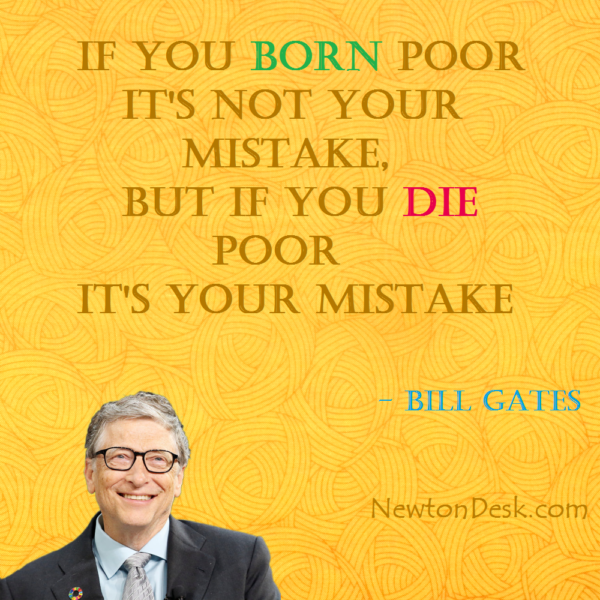 If You Born Poor It’s Not Your Mistake