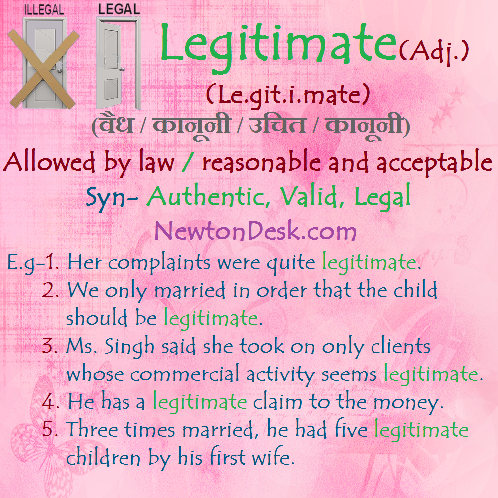 legitimate-meaning-allowed-by-law-vocabulary-flash-cards