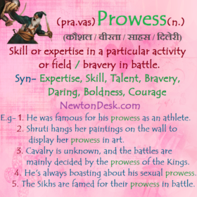 Prowess Meaning- Expertise In A Particular Activity or Field