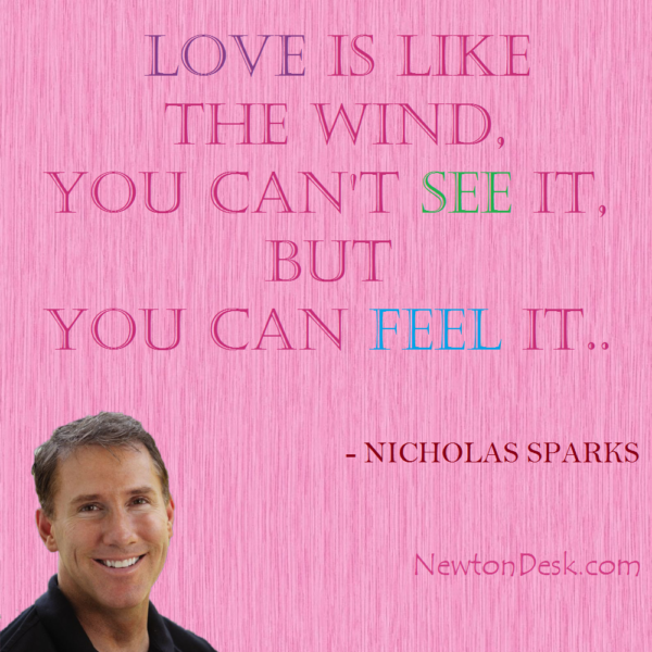 Love Is Like A Wind By Nicholas Sparks
