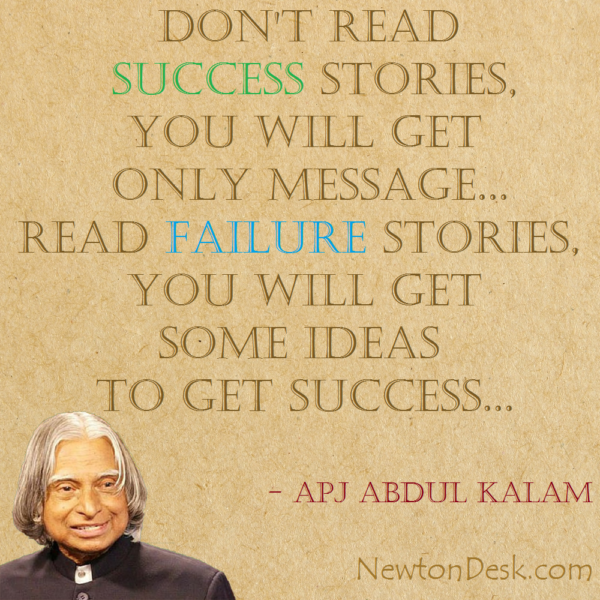 Don’t Read Success Stories By APJ Abdul Kalam