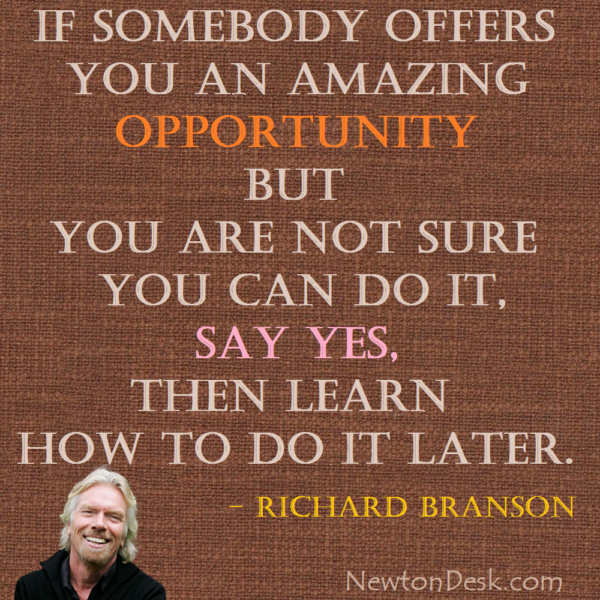 If Somebody Offers You An Amazing Opportunity