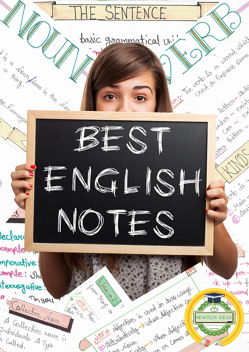 Best English Notes For High Score In All Exams Newton Desk Notes