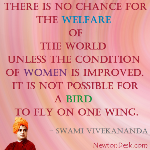 There Is No Chance For The Welfare By Swami Vivekananda