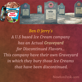 Discontinued Ben & Jerry’s Ice Cream Flavor Buried in Real Graveyard
