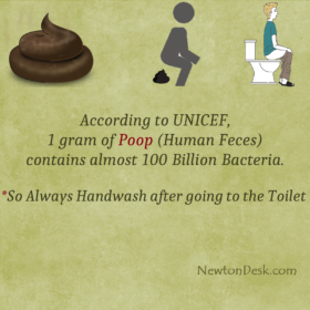 One Gram of Poop Contains Almost 100 Billion Bacteria