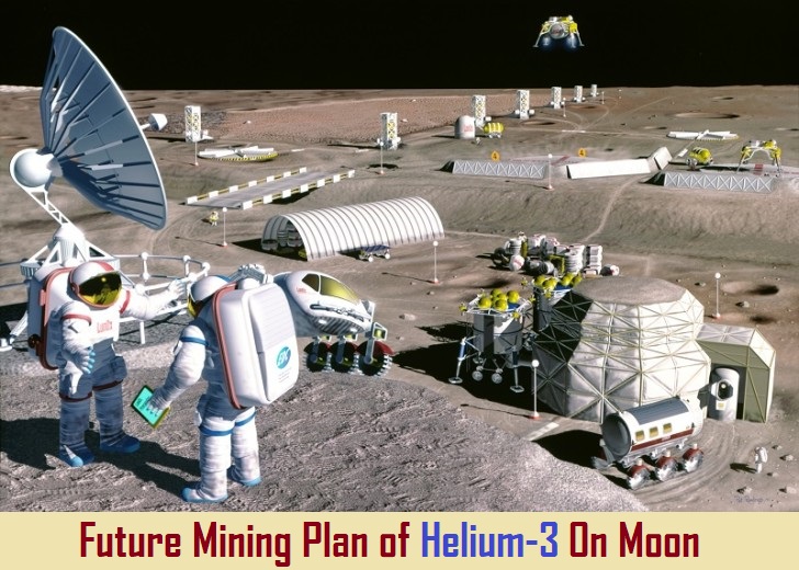 mining helium 3 moon