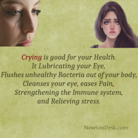 Crying Is Good For Your Health