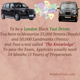 A London Black Taxi Driver Have To Pass The Knowledge Test