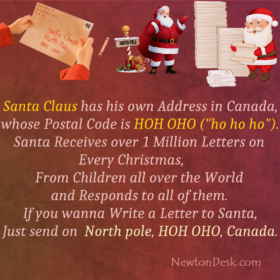Santa Claus Real Address In Canada on North Pole