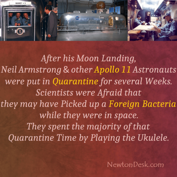 Neil Armstrong And Other Apollo 11 Astronauts Were Put In Quarantine