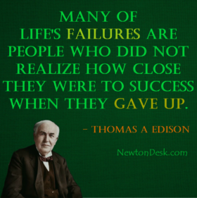 People Dont Realize How Close They Success When They Gave Up