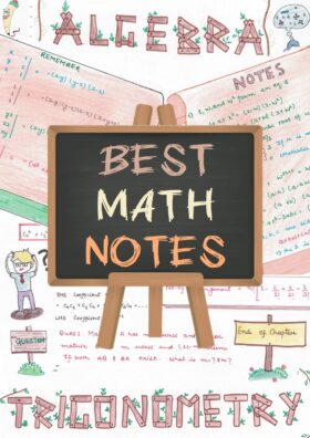 Best Math (Mathematics) Handwritten Color Notes PDF