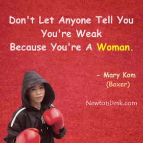 You Are Not Weak Because You Are Women Power