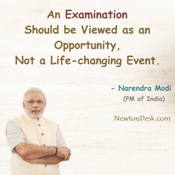 Examination Should Be Viewed As An Opportunity