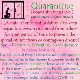 Quarantine Meaning – To Isolate From Normal Relations or Communication