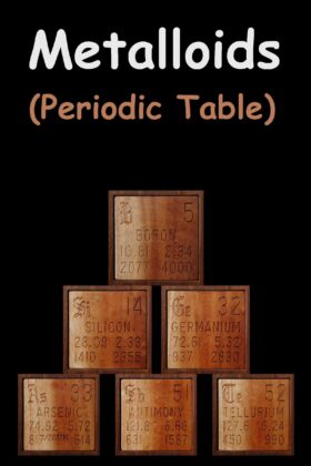 Metalloids On The Periodic Table