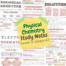 Physical Chemistry (Class 12) Handwritten Color Notes PDF